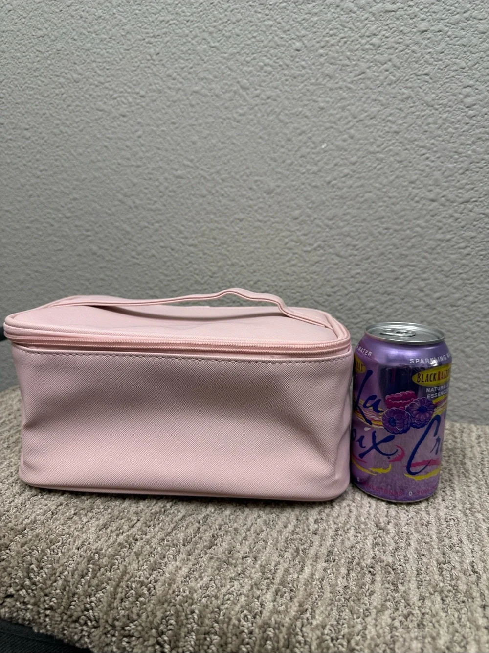 Light Pink Cosmetic Travel Case